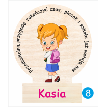 Statuetki drewniane na zakończenie przedszkola
